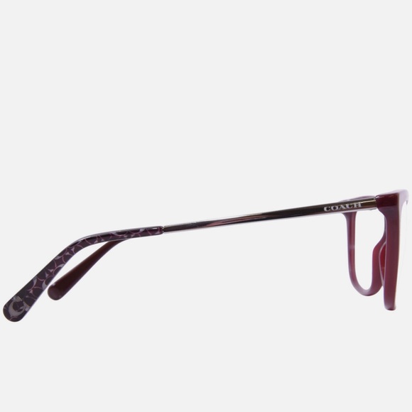 👓 Coach 5509 prescription replacement frames of blood red - Picture 4 of 15